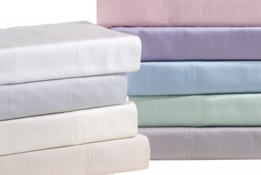 picture of the available colors of the DTY Bamboo Sheets
