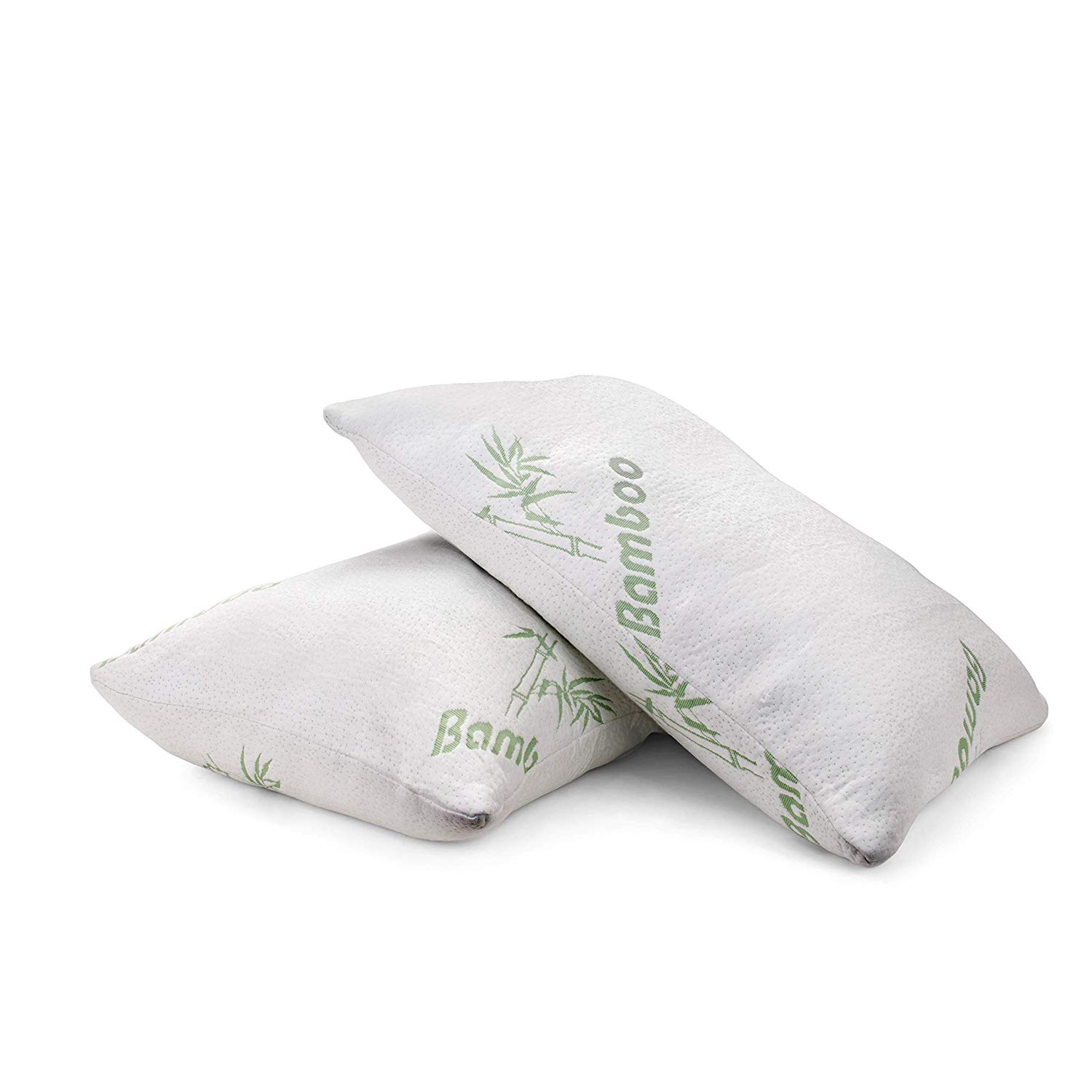 Bamboo Pillow for Sleeping Cooling Shredded Memory Foam Bed Pillows Soft