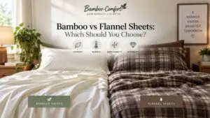 Read more about the article Bamboo vs Flannel Sheets: Which Should You Choose?